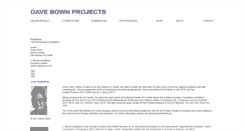 Desktop Screenshot of davebownprojects.com